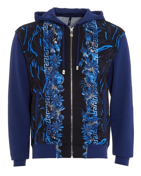 hooded mens versace|versace sweatsuit for men.